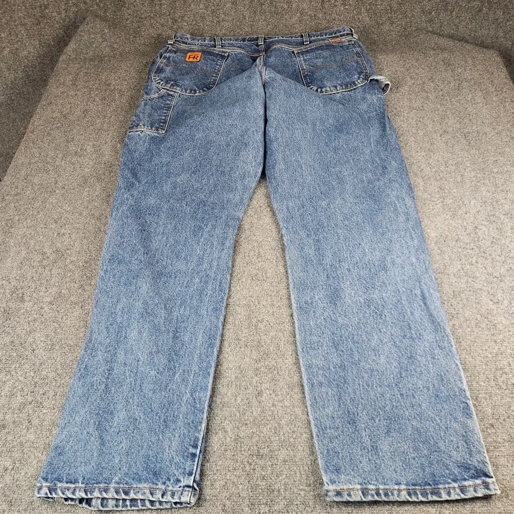 Wrangler Riggs Workwear FR Flame Resistant Carpenter Jeans Blue 42x36‎ FR3W020